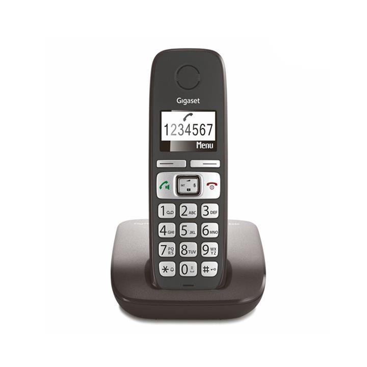 گوشی تلفن بی سیم گیگاست مدل E260 Gigaset E260 Wireless Phone